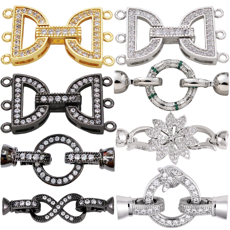 Jewelry Making Pieces - Juya 18K Vergulde Decoratieve Connector Sluiting