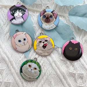 Jewelry Making Party - 10 stuks cartoon dier kat emaille