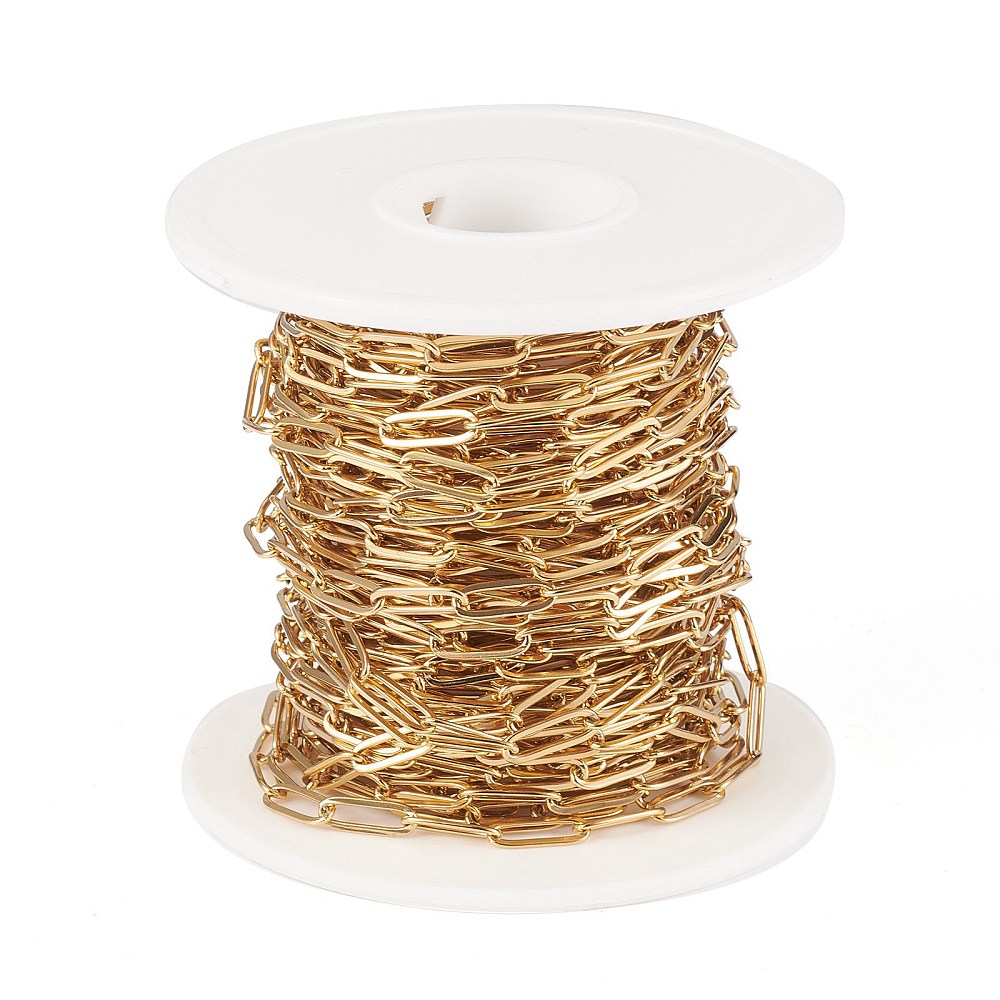 Chain Roll Cable - Ongeveer 32,8 voet (10m)/rol Ion Plating