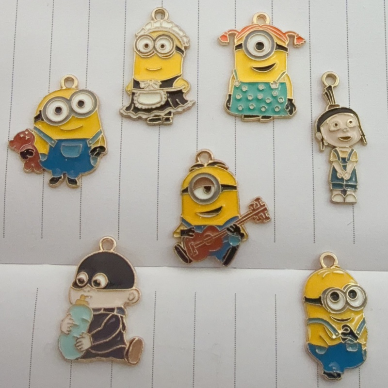 Jewelry Making Party - 10 stuks legering cartoon hanger met