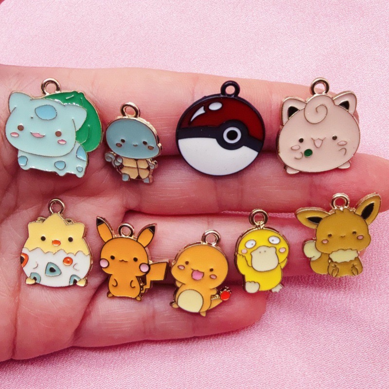 Jewelry Making Party - 10 stuks cartoon druppelolie sieraden accessoires