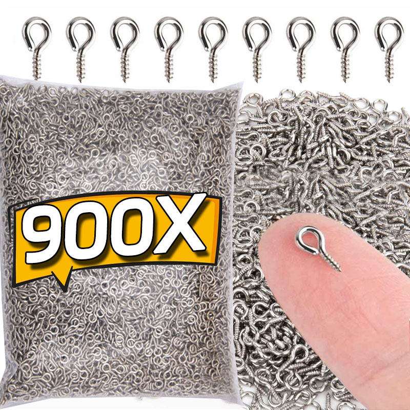 Jewelry Making Rivets - 8/10mm Mini Schroef Eye Pins Metalen