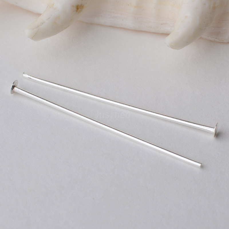 Jewelry Making Silver - 925 Sterling Zilver Platte Kop Spelden,