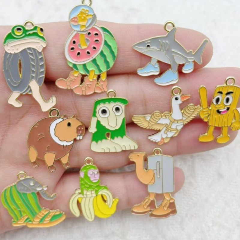 Jewelry Making Party - 10 stuks creatieve legering druppelolie sieraden,