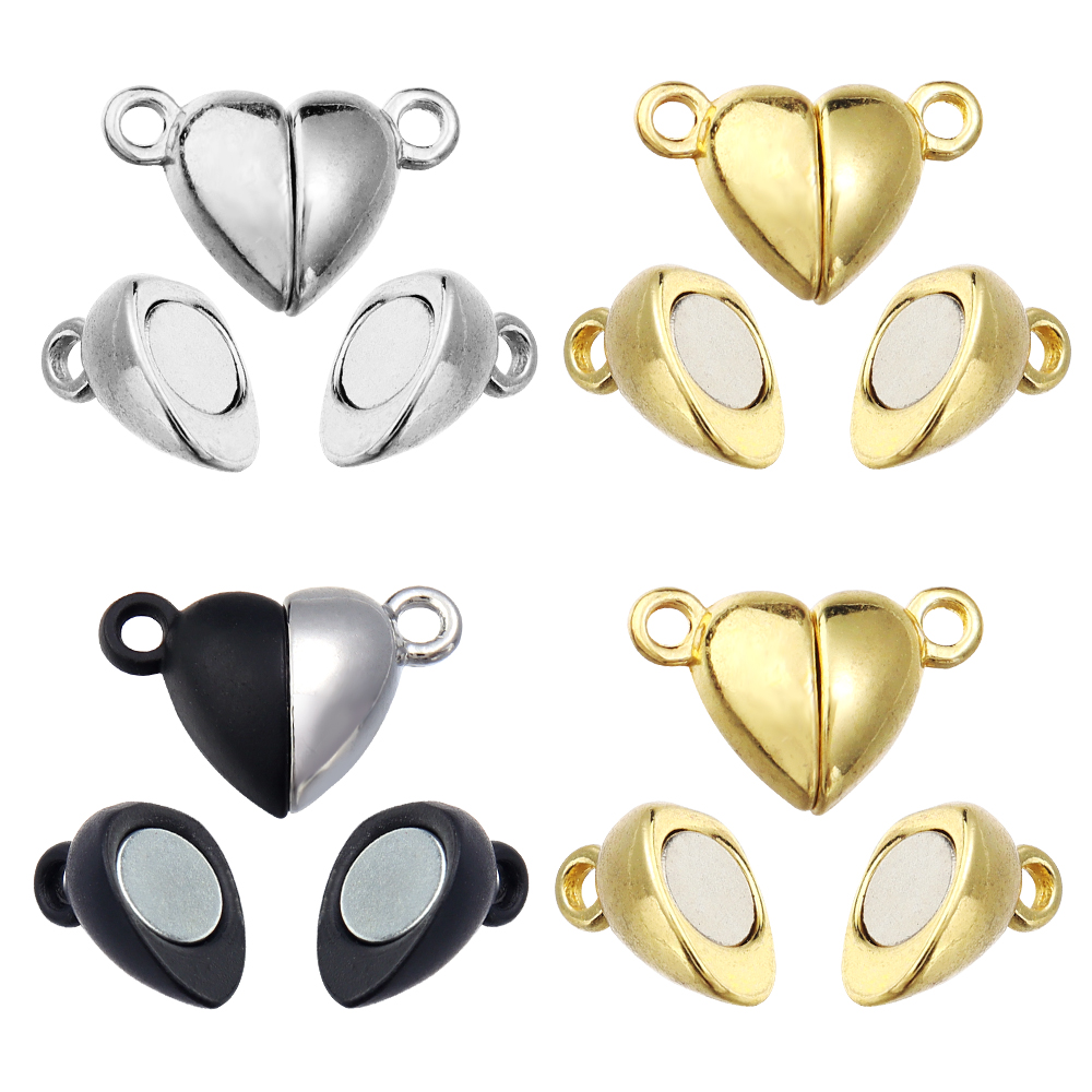 Jewelry Making Ideas - 5 stks/partij Legering Liefde Hartvormige Magnetische
