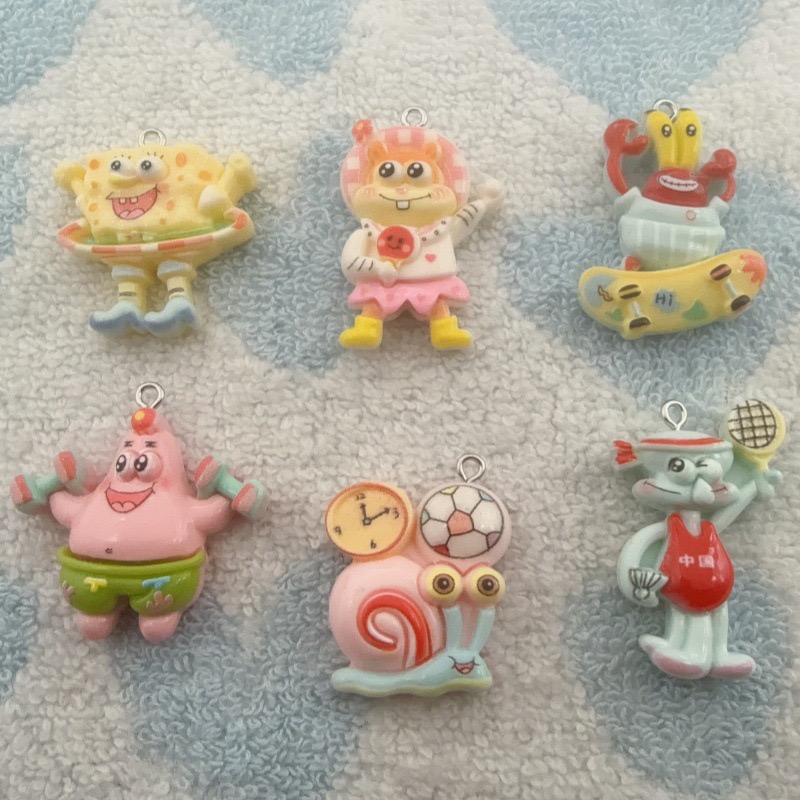 Jewelry Making Party - 10 stuks cartoonhars hangers, DIY sieraden