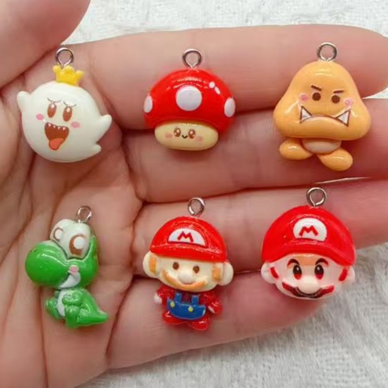 Jewelry Making Party - 10 stuks hars cartoon hangers, DIY