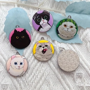 10 stuks cartoon dier kat emai - Jewelry Making Party recensie en prijs