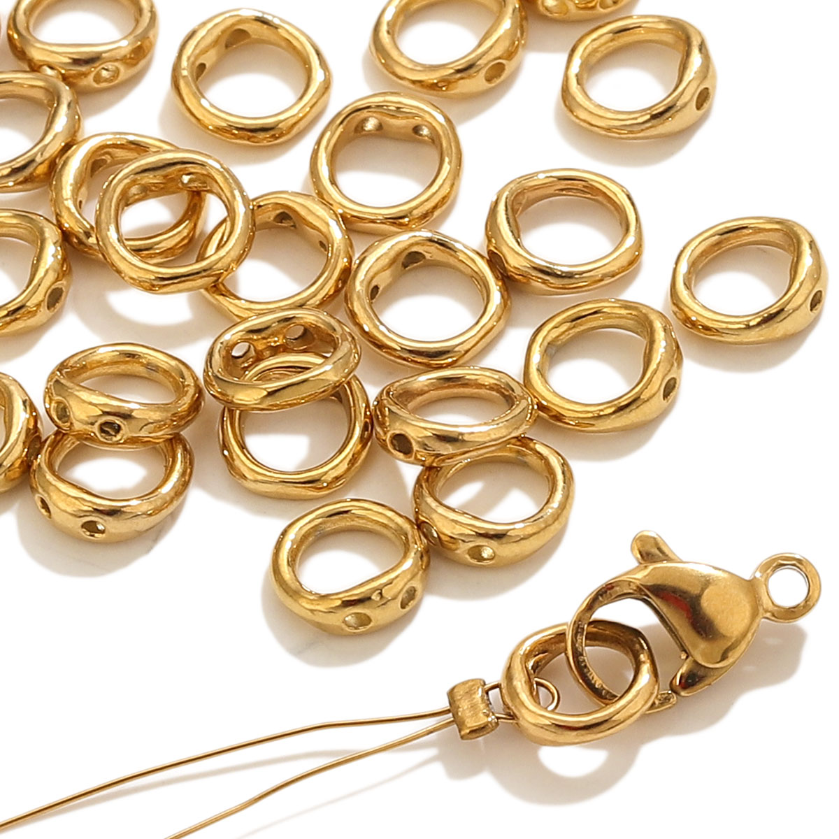 20 stuks roestvrijstalen sluit - Jewelry Making Pieces recensie en prijs
