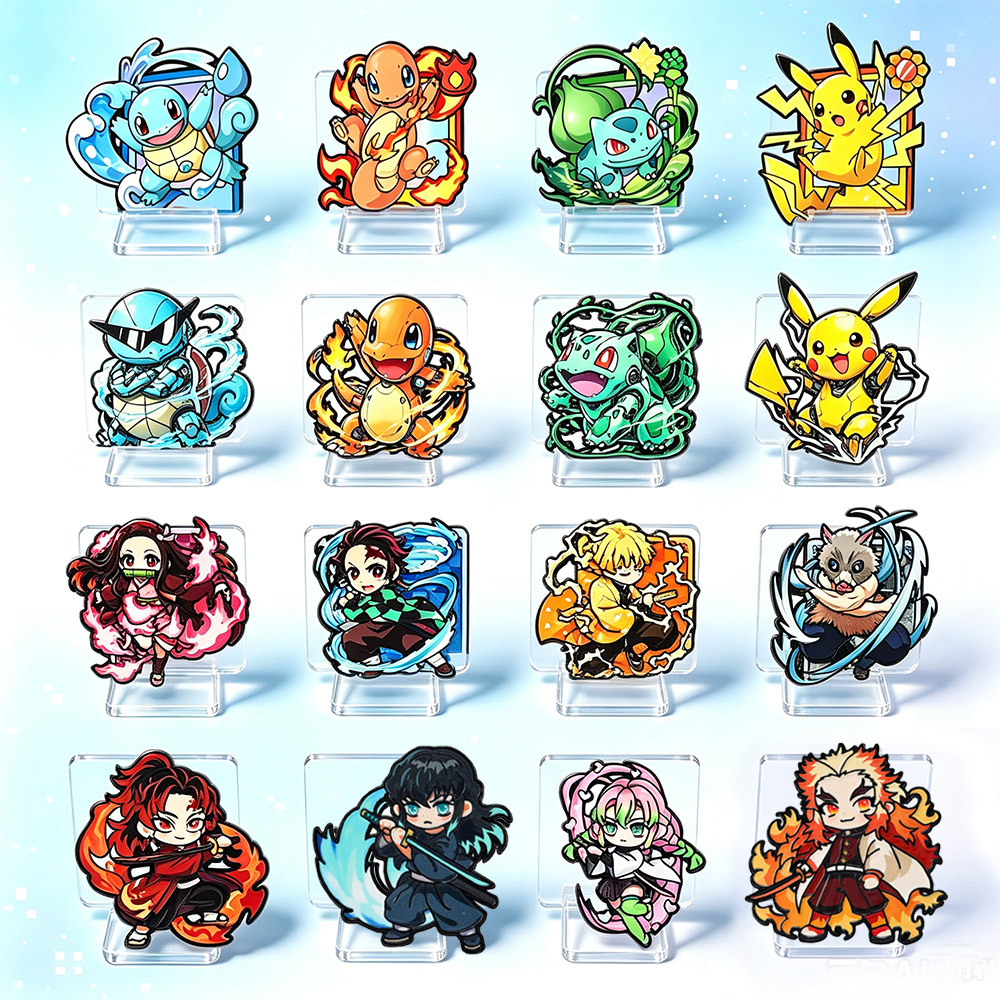 8 Stuks Anime Pokemon & Demon  - Jewelry Making Ideas recensie en prijs