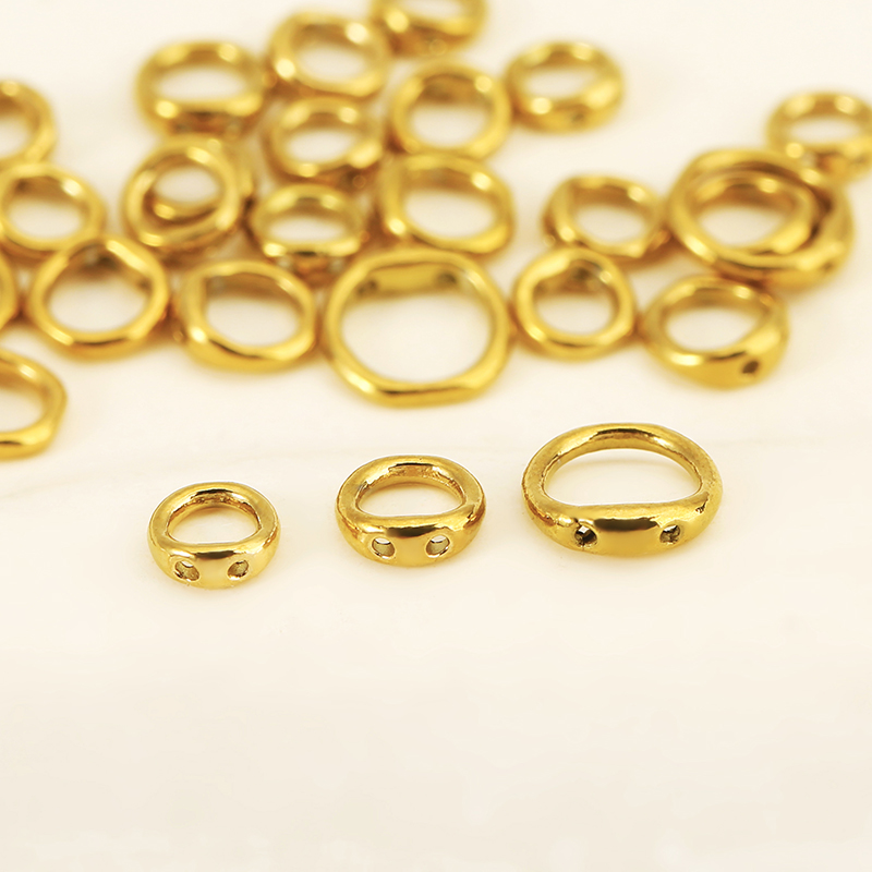 30 stuks 5/6/8mm RVS kralenben - Jewelry Making Pieces recensie en prijs