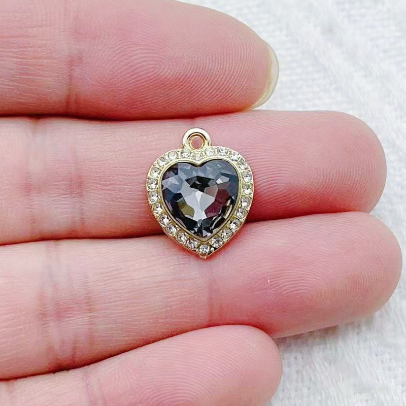 10 stuks hartvormige ingelegde - Jewelry Making Party recensie en prijs