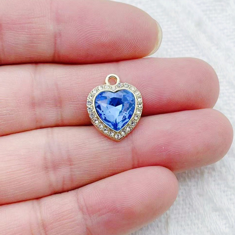 10 stuks hartvormige ingelegde - Jewelry Making Party recensie en prijs
