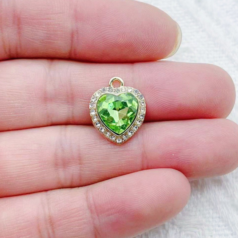 10 stuks hartvormige ingelegde - Jewelry Making Party recensie en prijs