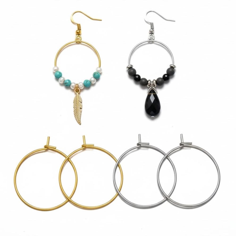 50 stuks 316 roestvrij staal 1 - Jewelry Making Silver recensie en prijs