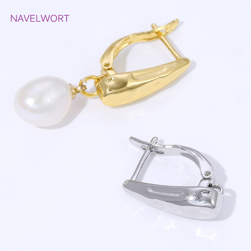 18K vergulde gladde oorhaakjes - Jewelry Making Pieces recensie en prijs