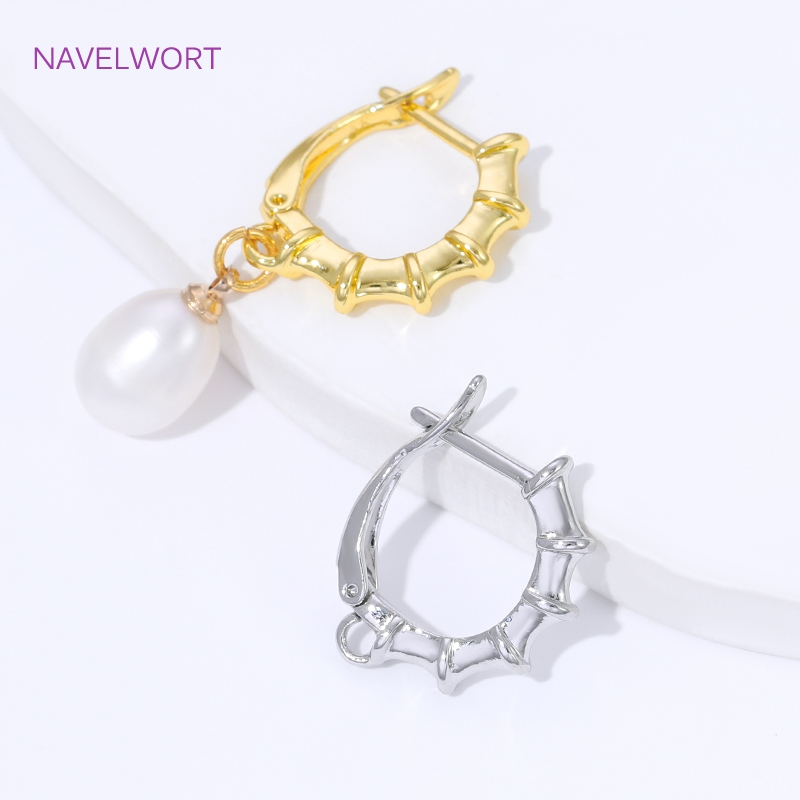 18K vergulde gladde oorhaakjes - Jewelry Making Pieces recensie en prijs
