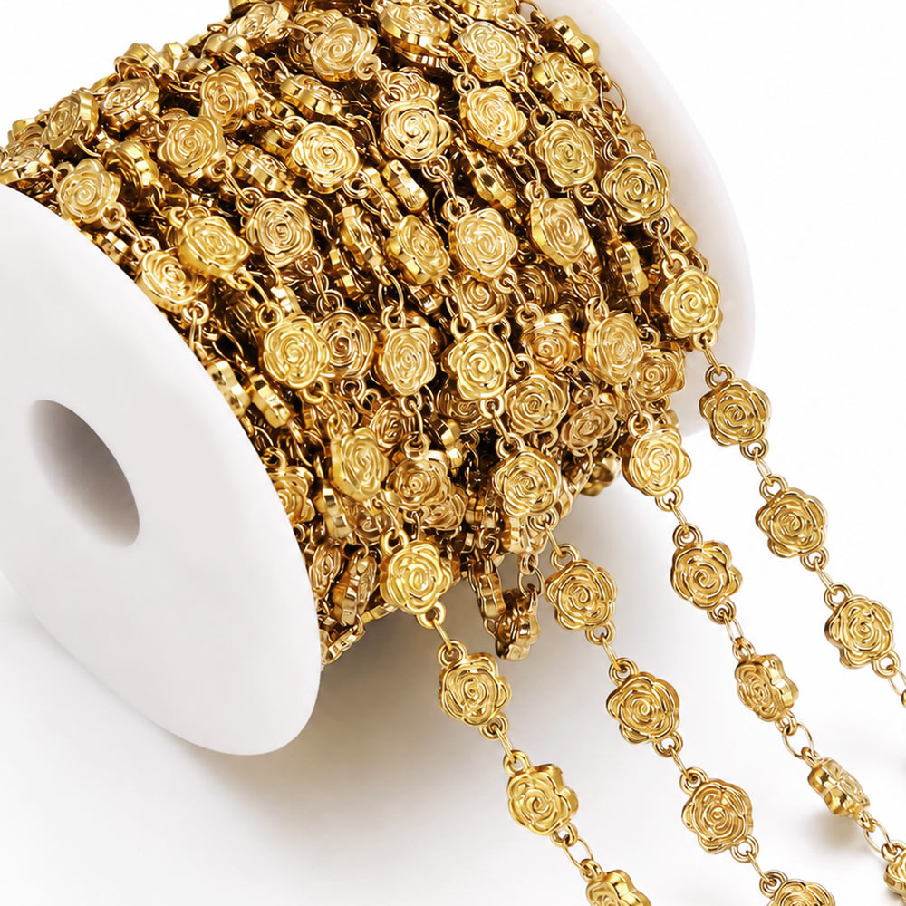 1M RVS Getextureerde Rozenbloe - Chain Roll Cable recensie en prijs