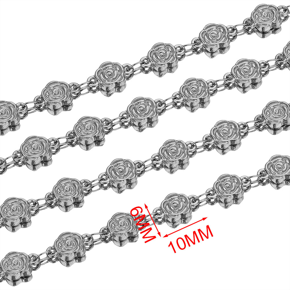 1M RVS Getextureerde Rozenbloe - Chain Roll Cable recensie en prijs