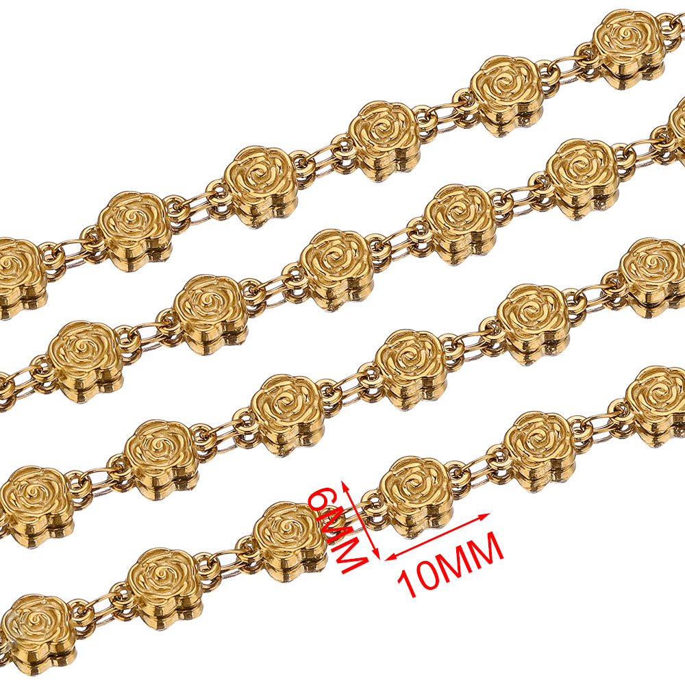 1M RVS Getextureerde Rozenbloe - Chain Roll Cable recensie en prijs