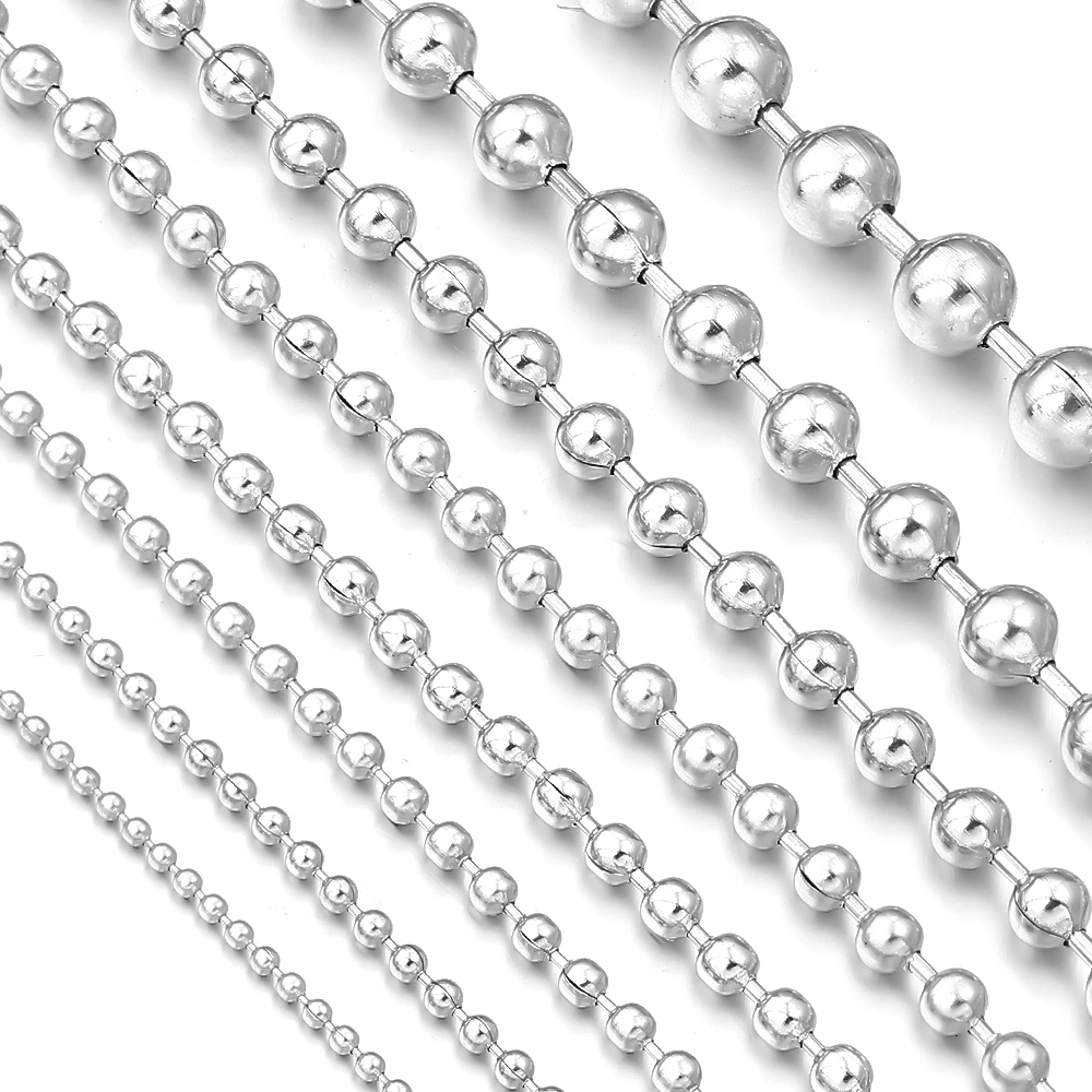 5 yards/roll Rvs Ball Bead Cha - Chain Roll Cable recensie en prijs