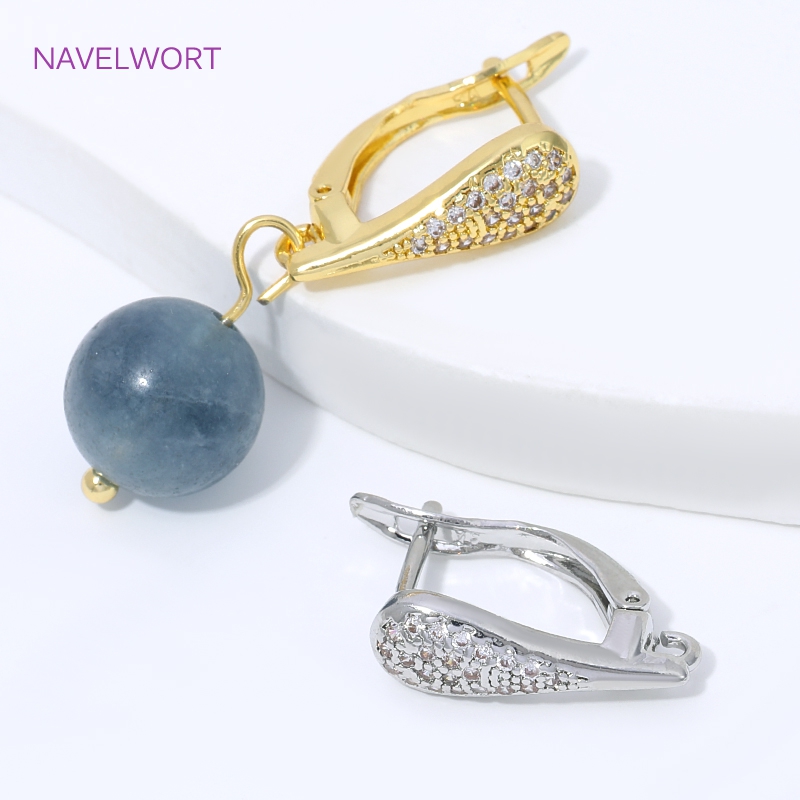 18K vergulde waaier-vormige bl - Jewelry Making Pieces recensie en prijs