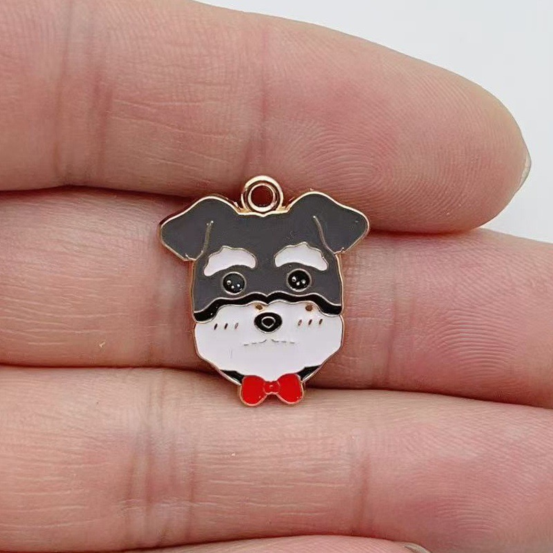 12 stuks cartoon huisdier gevl - Jewelry Making Party recensie en prijs