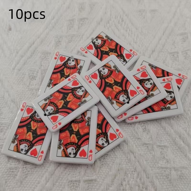 10 stuks acryl dubbelzijdige s - Jewelry Making Party recensie en prijs
