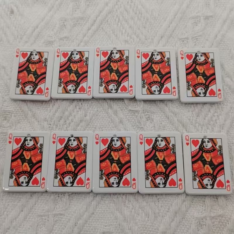 10 stuks acryl dubbelzijdige s - Jewelry Making Party recensie en prijs