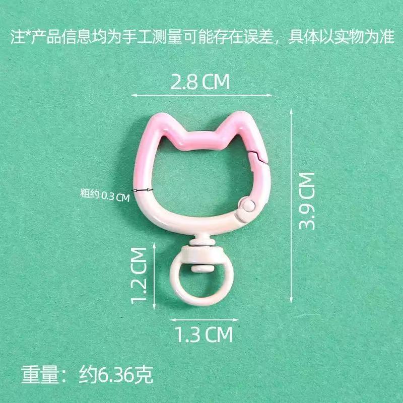 5-10PCS Gradiënt Leuke Kat Slu - Jewelry Making Ideas recensie en prijs